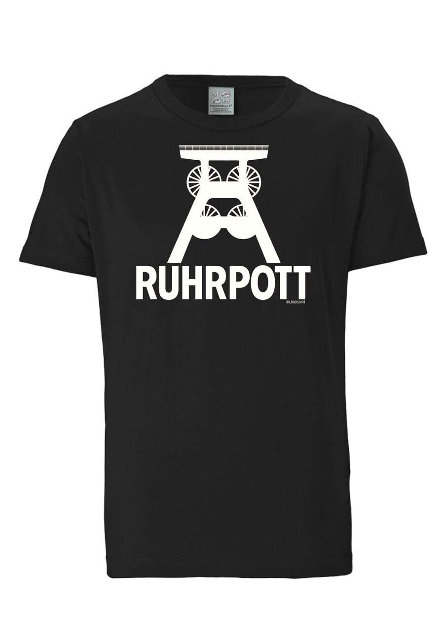 Футболка LOGOSHIRT Shirt Ruhrpott, черный 
Футболка LOGOSHIRT Shirt Ruhrpott, черный