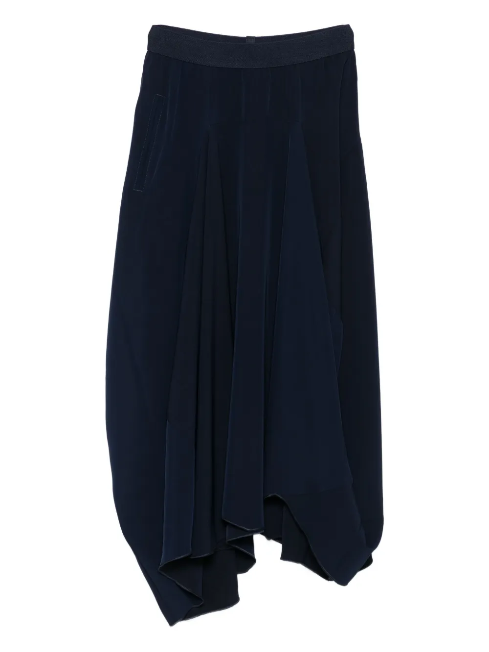 Драпированная юбка миди с эластичным поясом High, синий
Драпированная юбка миди с эластичным поясом High, синий