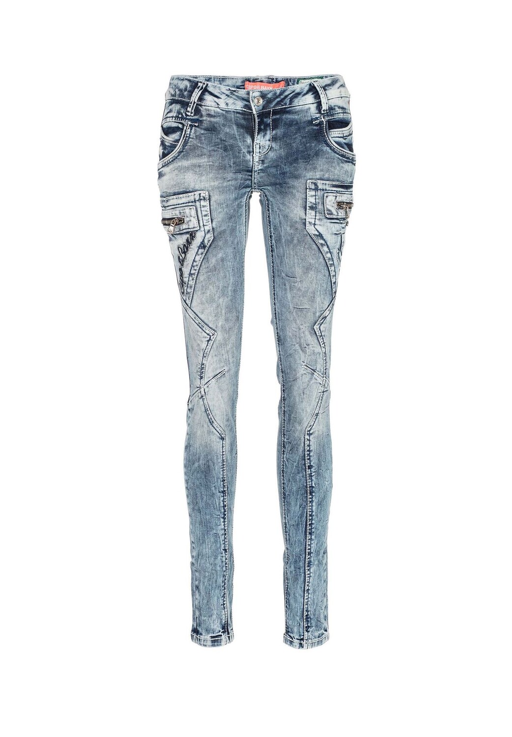 Джинсы скинни с заниженной талией CIPO & BAXX, синий
Джинсы скинни с заниженной талией CIPO & BAXX, синий