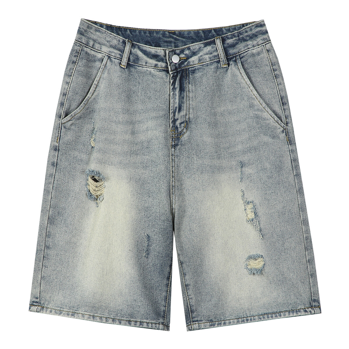 Джинсовые шорты унисекс R.super, Светло-синий
Джинсовые шорты унисекс R.super, Светло-синий