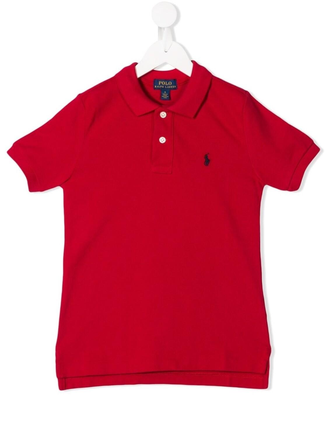 Ralph Lauren Kids рубашка-поло с вышитым логотипом, красный
Ralph Lauren Kids рубашка-поло с вышитым логотипом, красный