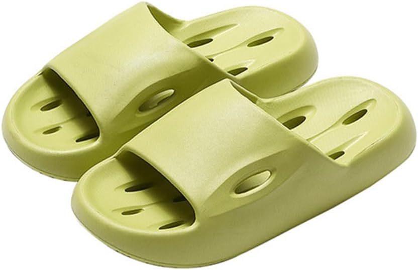 Шлепанцы BYDZKJ для душа с дренажными отверстиями, быстросохнущие, для ванной комнаты, для спортзала, с мягкой подошвой, открытый носок, домашние шлепанцы для мужчин и женщин, зеленый
Шлепанцы BYDZKJ для душа с дренажными отверстиями, быстросохнущие, для ванной комнаты, для спортзала, с мягкой подошвой, открытый носок, домашние шлепанцы для мужчин и женщин, зеленый