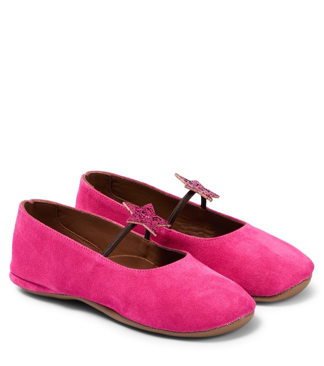 Замшевые балетки PèPè, розовый
Замшевые балетки PèPè, розовый