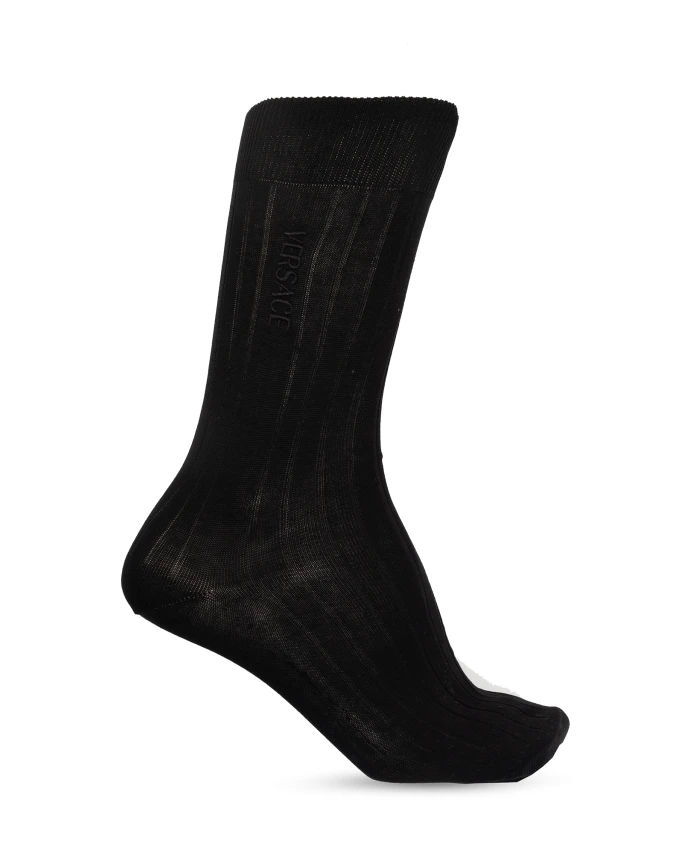 Носки с логотипом Versace, черный
Носки с логотипом Versace, черный