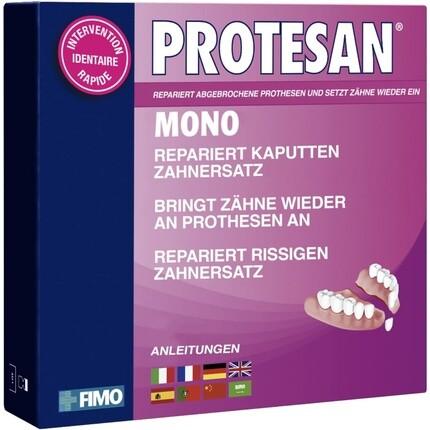 Protesan Mono - средство для ремонта сломанных или отсутствующих зубных протезов
Protesan Mono - средство для ремонта сломанных или отсутствующих зубных протезов