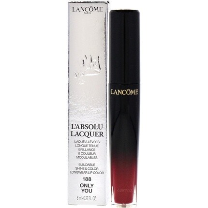 Lancome L'Absolu Lacquer Red Lipstick 188 Only You 8мл, Lancome
Lancome L'Absolu Lacquer Red Lipstick 188 Only You 8мл, Lancome