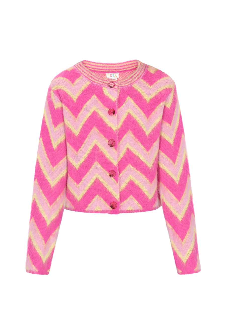 Вязаный кардиган IZIA, розовый/светло-розовый
Вязаный кардиган IZIA, розовый/светло-розовый