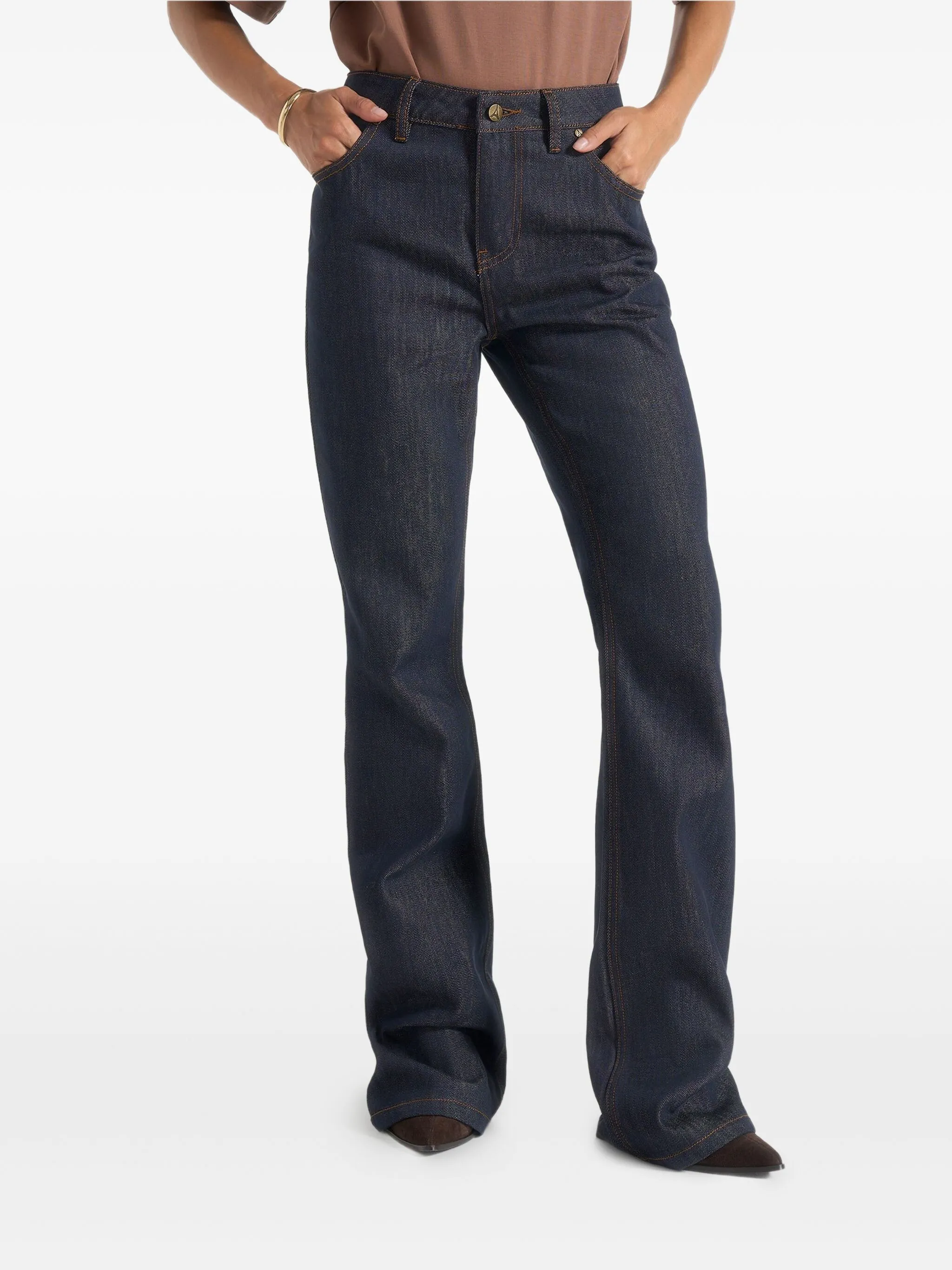 Брюки Abbie с контрастной строчкой Manière De Voir, синий
Брюки Abbie с контрастной строчкой Manière De Voir, синий