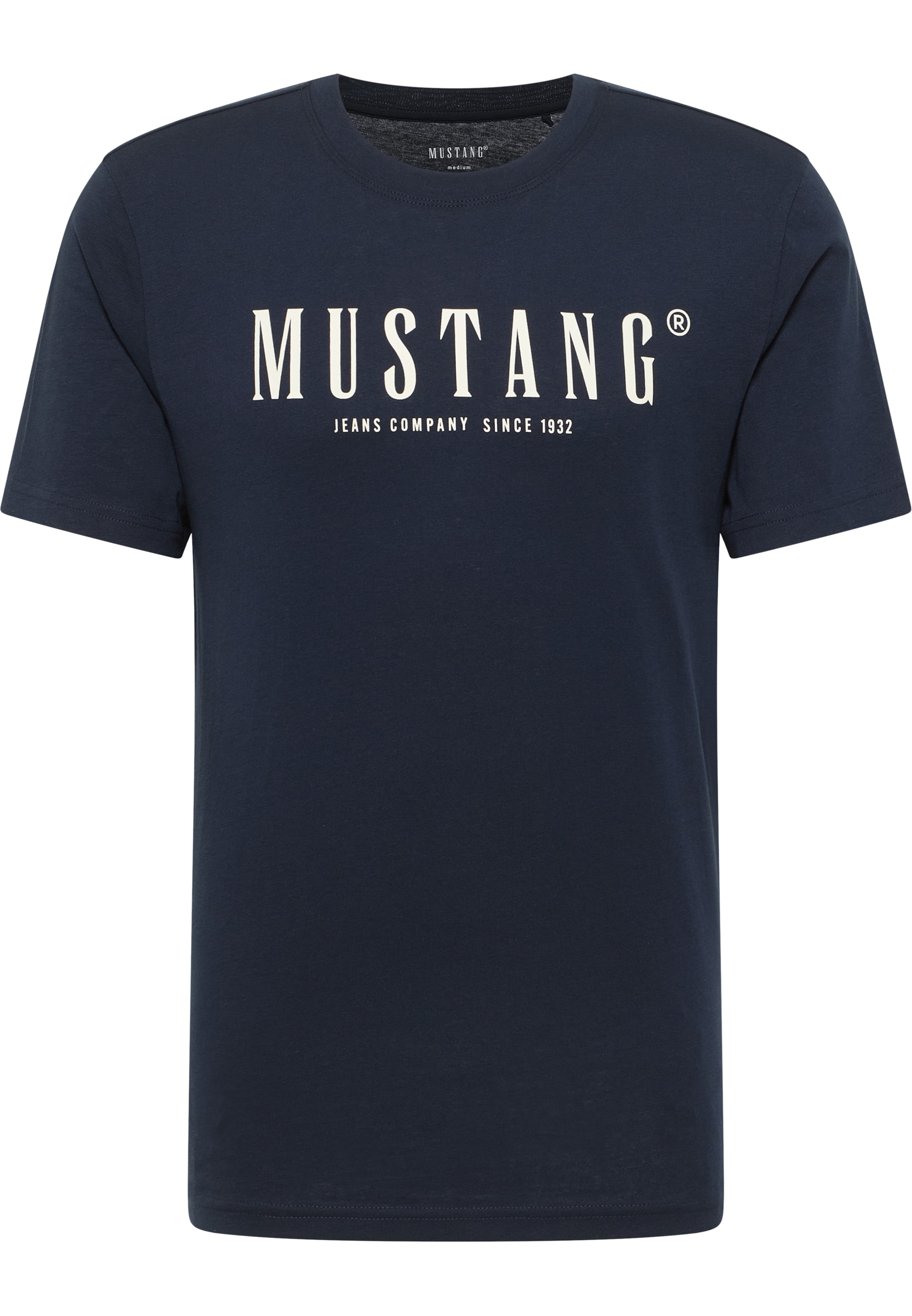 MUSTANG Футболка 'Austin' в цвете Navy
MUSTANG Футболка 'Austin' в цвете Navy