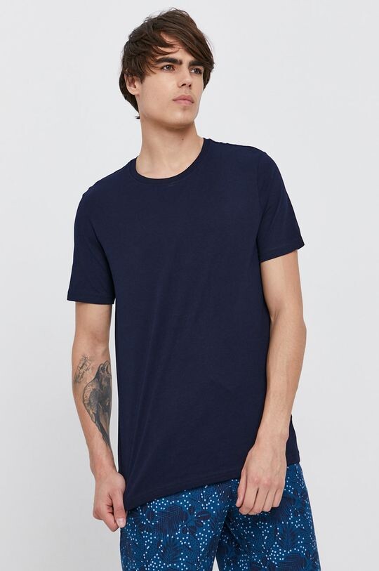 Хлопковая футболка United Colors of Benetton, темно-синий
Хлопковая футболка United Colors of Benetton, темно-синий