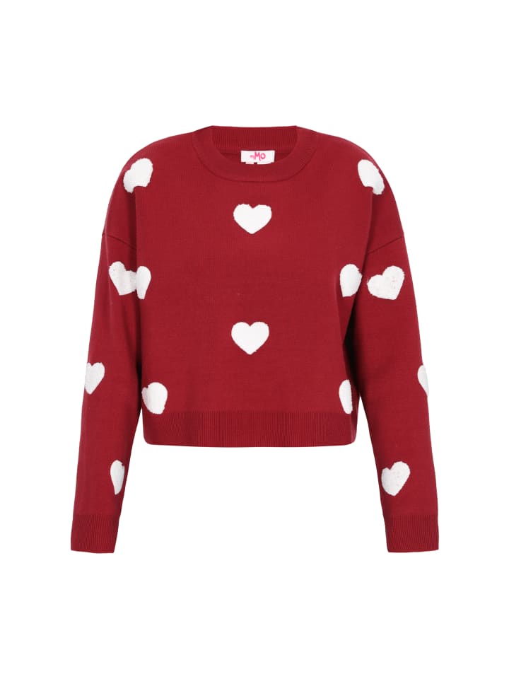 Женский свитер винно-красного цвета myMo
Женский свитер винно-красного цвета myMo