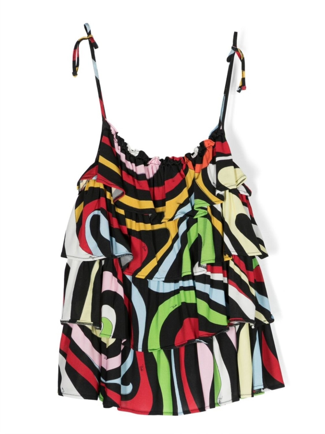 Ярусный топ с оборками PUCCI Junior, черный
Ярусный топ с оборками PUCCI Junior, черный