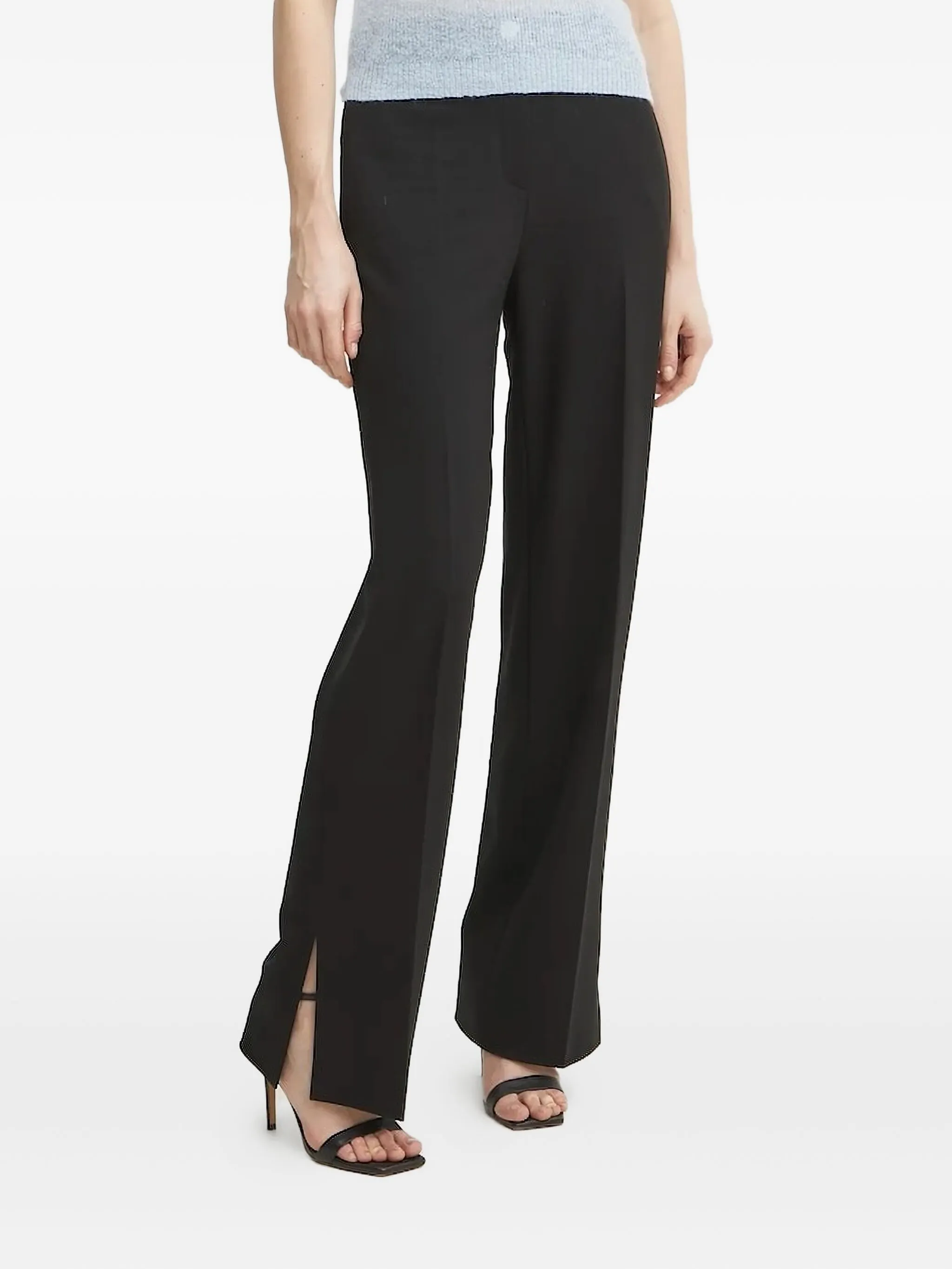 Брюки с разрезами Boss, черный
Брюки с разрезами Boss, черный