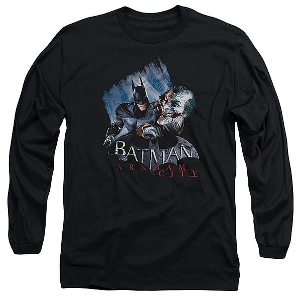 Футболка с длинным рукавом batman arkham city jokes on you! Licensed Character
Футболка с длинным рукавом batman arkham city jokes on you! Licensed Character