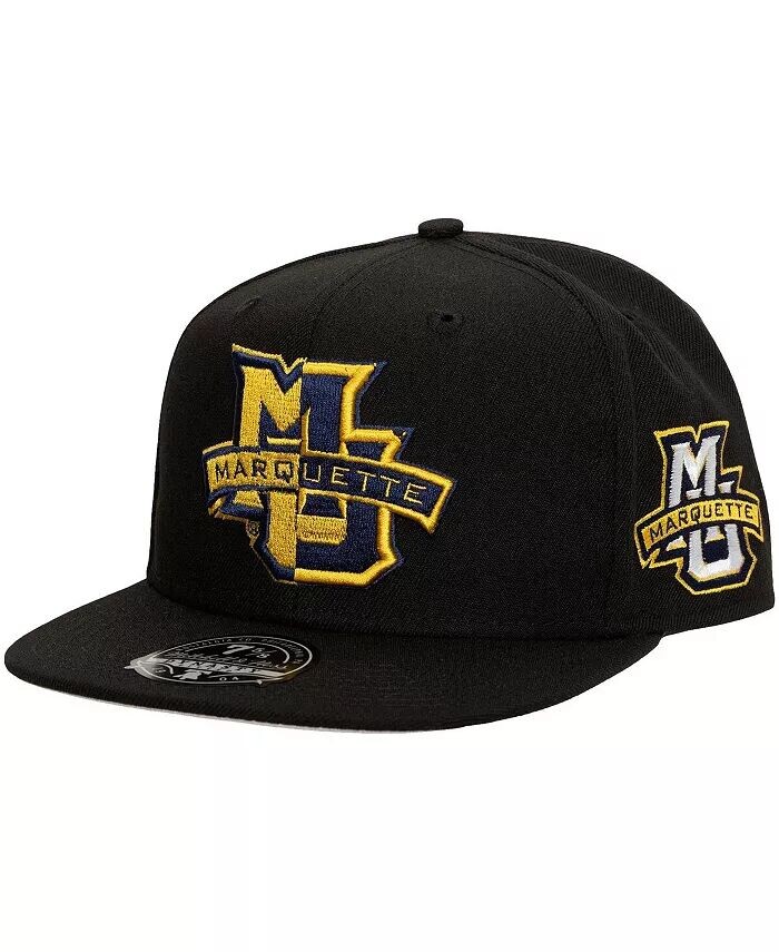 Мужская приталенная шляпа Black Marquette Golden Eagles Lifestyle Mitchell & Ness, черный
Мужская приталенная шляпа Black Marquette Golden Eagles Lifestyle Mitchell & Ness, черный