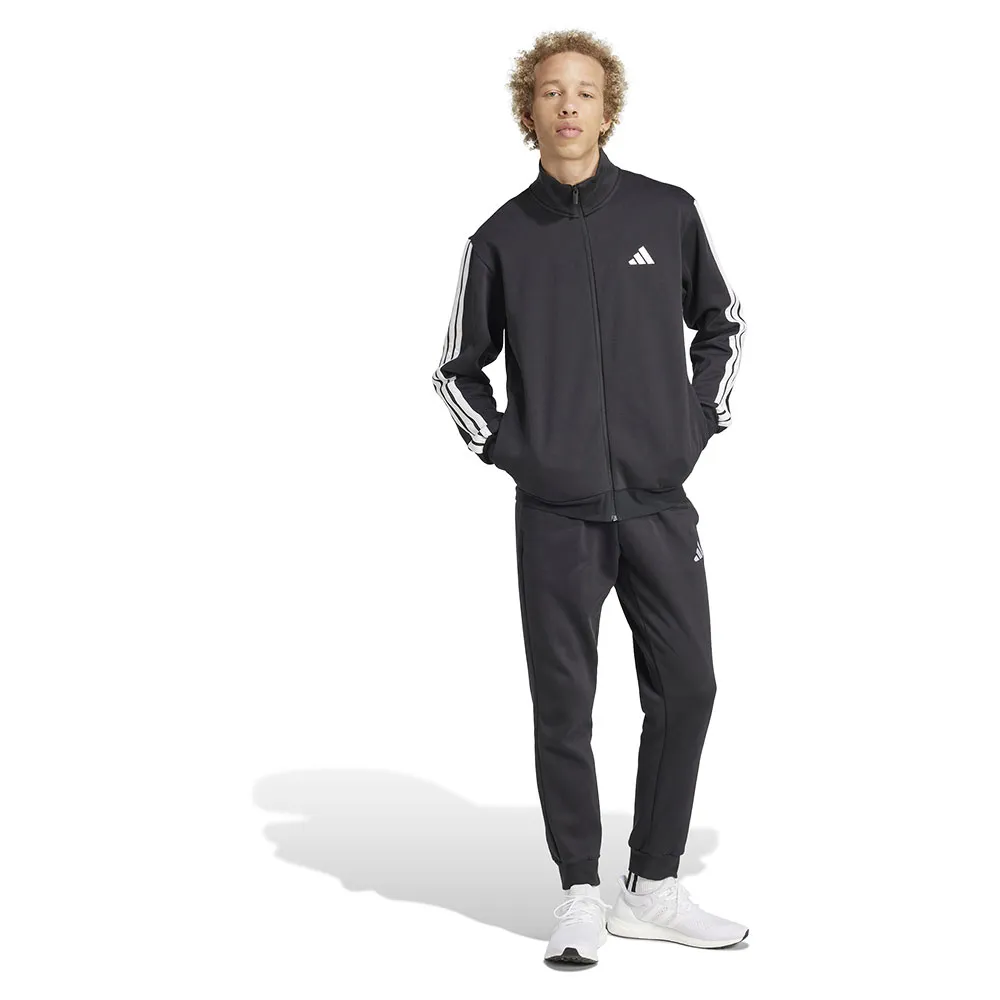 Спортивный костюм adidas Sportswear Basic 3 Stripes Fleece, черный
Спортивный костюм adidas Sportswear Basic 3 Stripes Fleece, черный