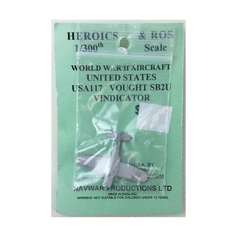 Воут SB2U Виндикатор, World War II Aircraft (1:300) (NavWar)
Воут SB2U Виндикатор, World War II Aircraft (1:300) (NavWar)