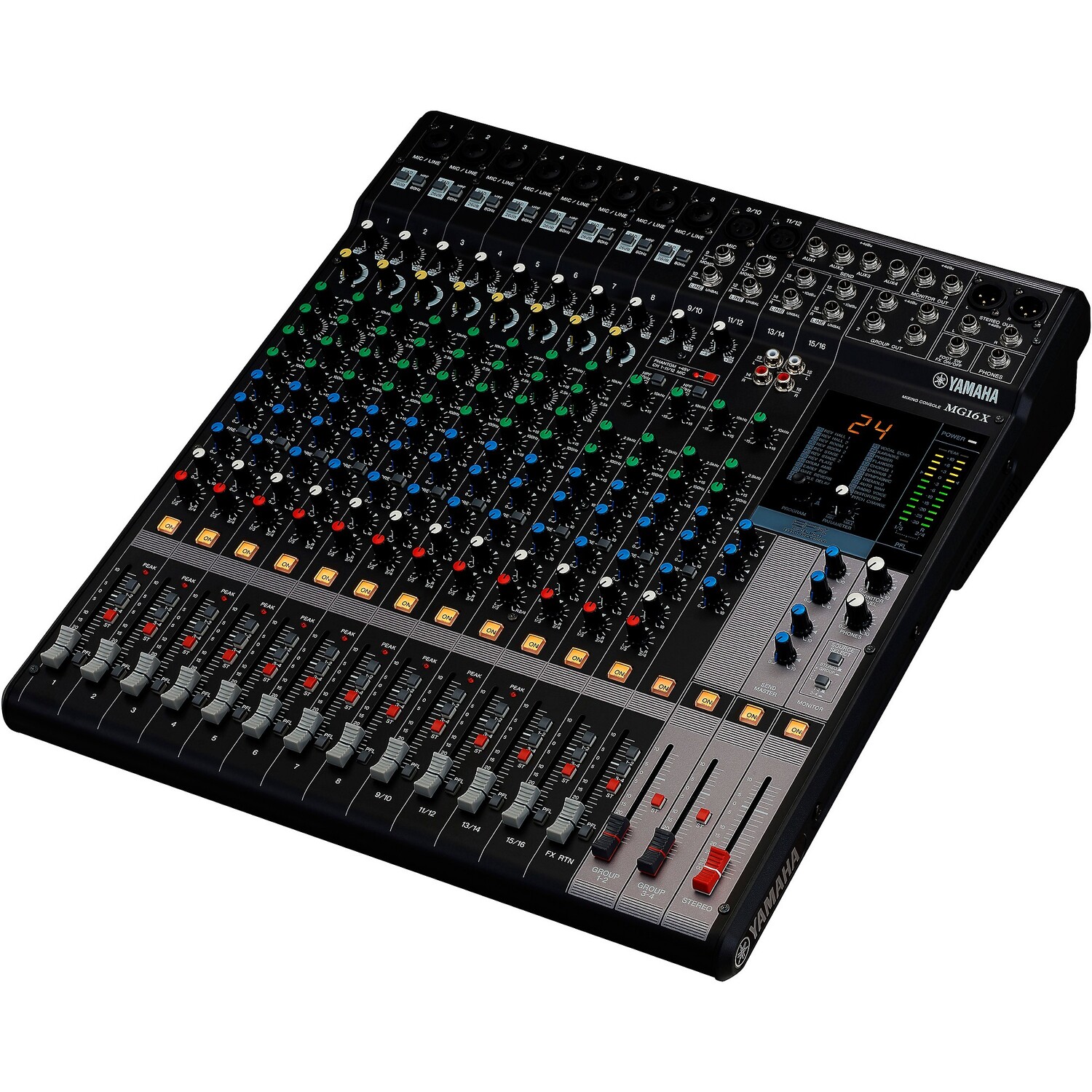 Yamaha MG16X CV 16-входовой микшер с 4 шинами и эффектами
Yamaha MG16X CV 16-входовой микшер с 4 шинами и эффектами
