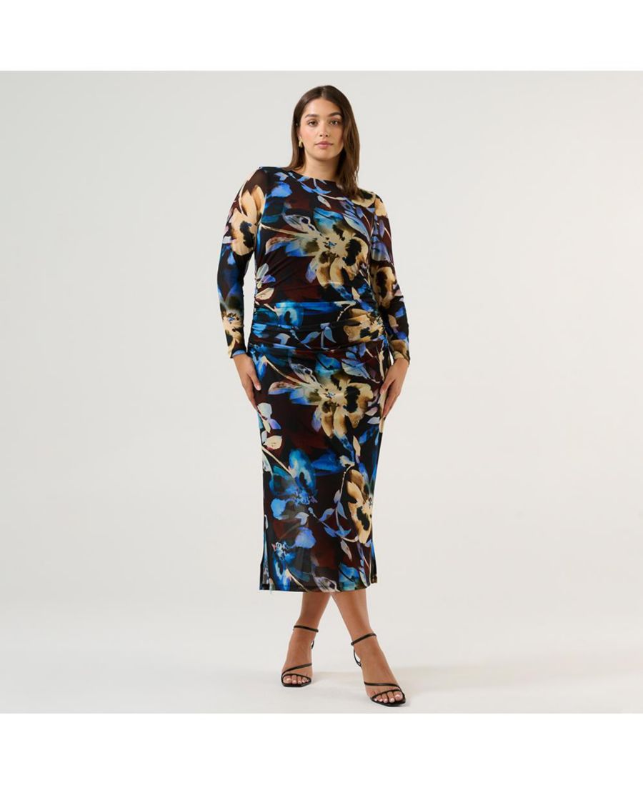 Платье-миди Cleo из сетчатой ткани больших размеров ESTELLE, blue
Платье-миди Cleo из сетчатой ткани больших размеров ESTELLE, blue