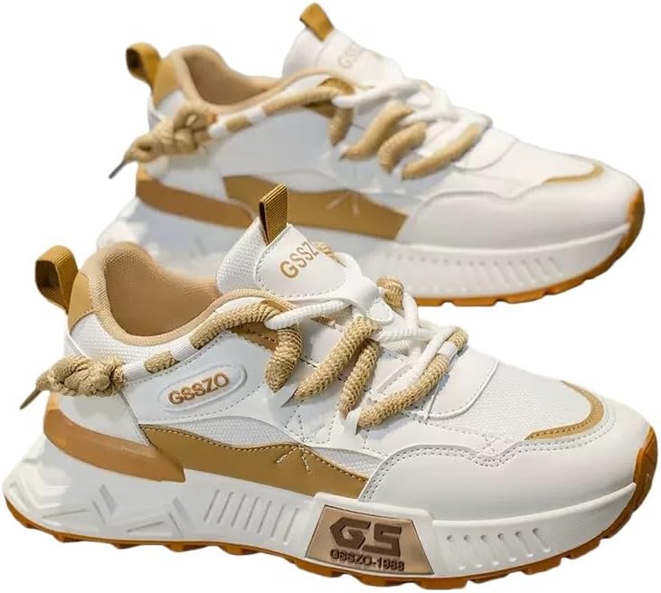 Мужские стильные кроссовки на шнуровке - мягкая обувь для любого сезона - дышащие и легкие - подходят для повседневной носки, спорта и активного отдыха Minlaidian, хаки
Мужские стильные кроссовки на шнуровке - мягкая обувь для любого сезона - дышащие и легкие - подходят для повседневной носки, спорта и активного отдыха Minlaidian, хаки