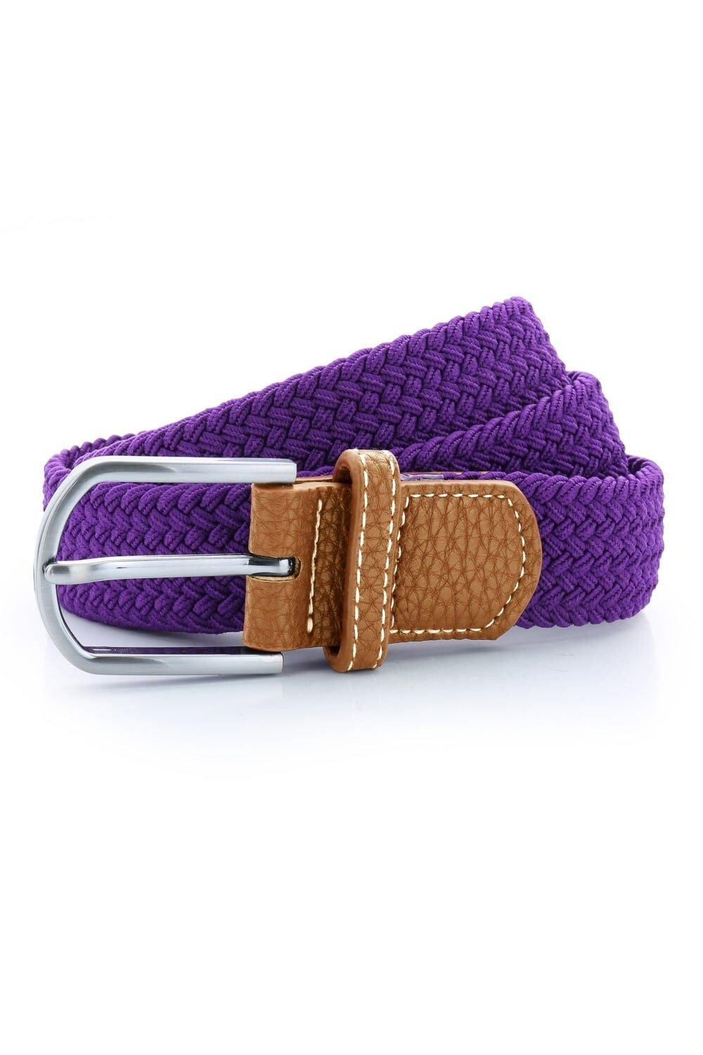 Эластичный ремень из плетеной оплетки Asquith & Fox, фиолетовый
Эластичный ремень из плетеной оплетки Asquith & Fox, фиолетовый