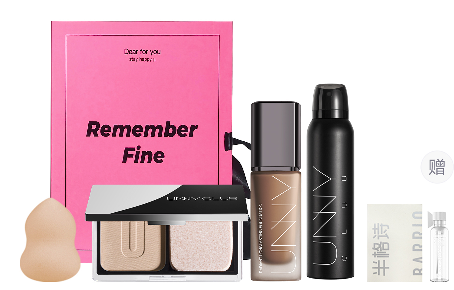 Набор косметики для женщин UNNY CLUB
Набор косметики для женщин UNNY CLUB