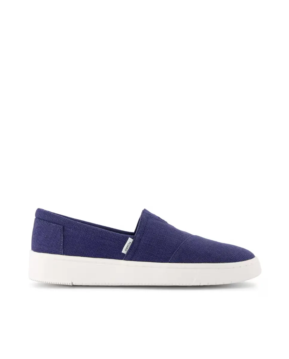 Сверхлегкие холщовые мужские эспадрильи Toms, синий
Сверхлегкие холщовые мужские эспадрильи Toms, синий