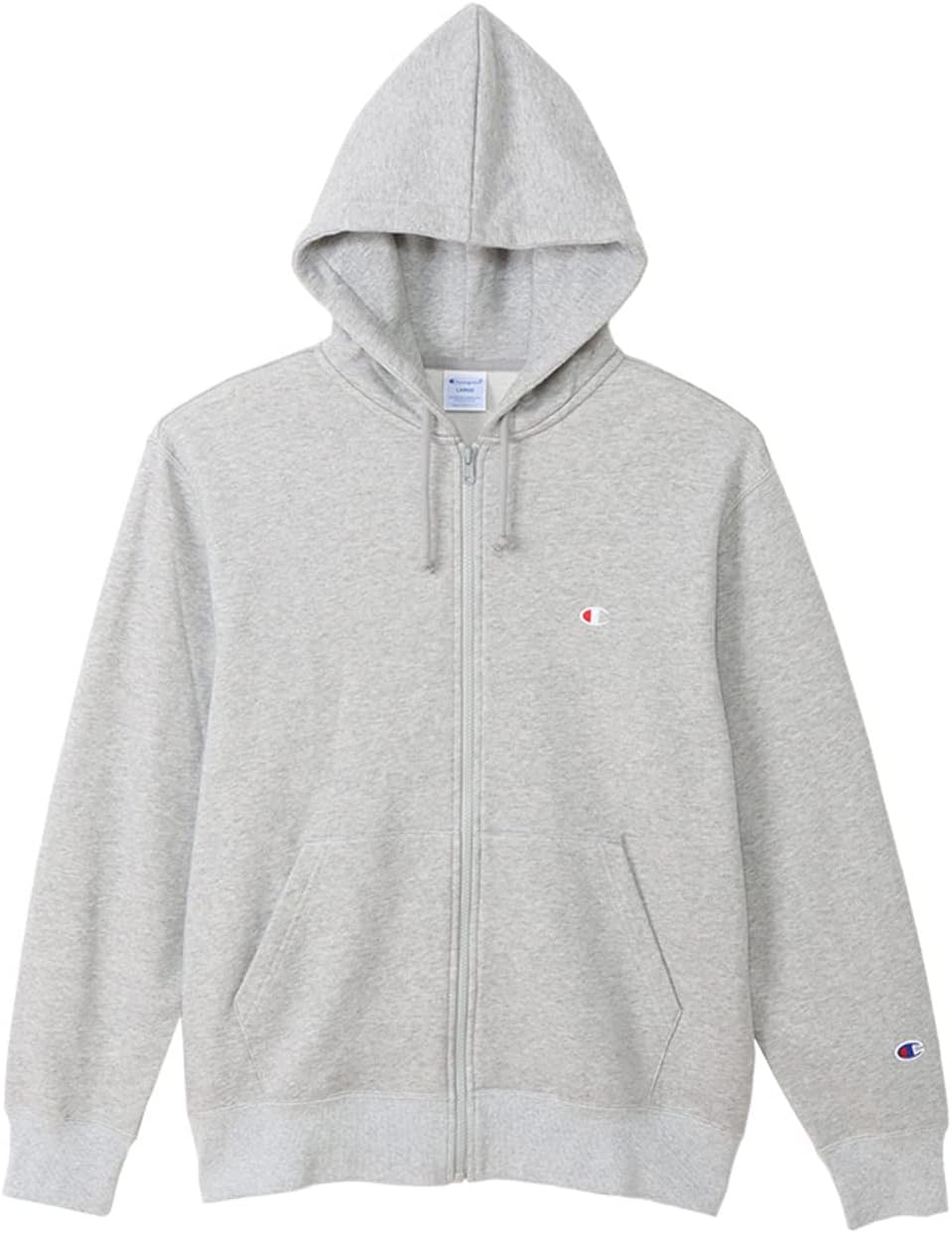 Мужская толстовка Champion C3-W104Z с длинным рукавом, на флисовой подкладке, хлопок, произведено в США, вышивка логотипа One Point, толстовка на молнии с капюшоном, серый
Мужская толстовка Champion C3-W104Z с длинным рукавом, на флисовой подкладке, хлопок, произведено в США, вышивка логотипа One Point, толстовка на молнии с капюшоном, серый