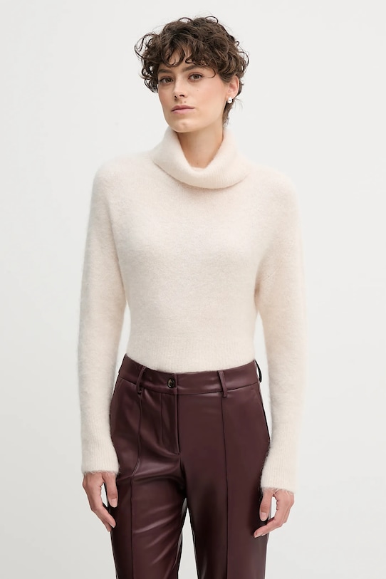 Свитер с альпакой Sandro Ferrone, бежевый
Свитер с альпакой Sandro Ferrone, бежевый