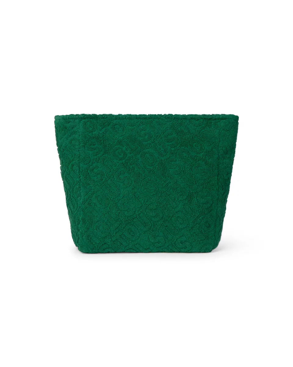 Сумка для туалетных принадлежностей Tous Baby из хлопчатобумажной махровой ткани с логотипом TOUS, зеленый
Сумка для туалетных принадлежностей Tous Baby из хлопчатобумажной махровой ткани с логотипом TOUS, зеленый