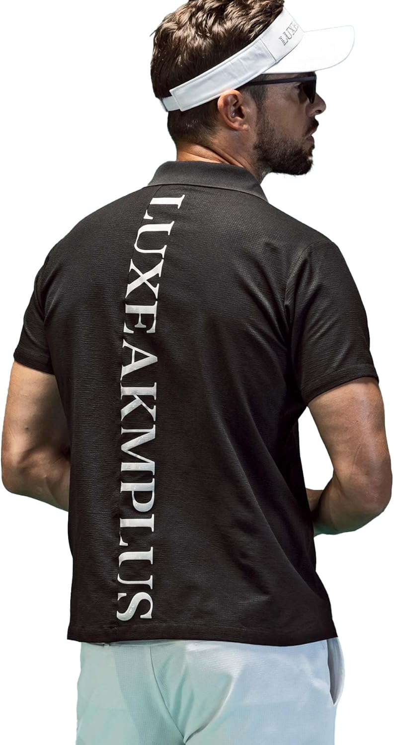 Мужская современная поло-рубашка для гольфа LUXEK Plus с логотипом на спине и вентиляцией Luxeakmplus, черный
Мужская современная поло-рубашка для гольфа LUXEK Plus с логотипом на спине и вентиляцией Luxeakmplus, черный