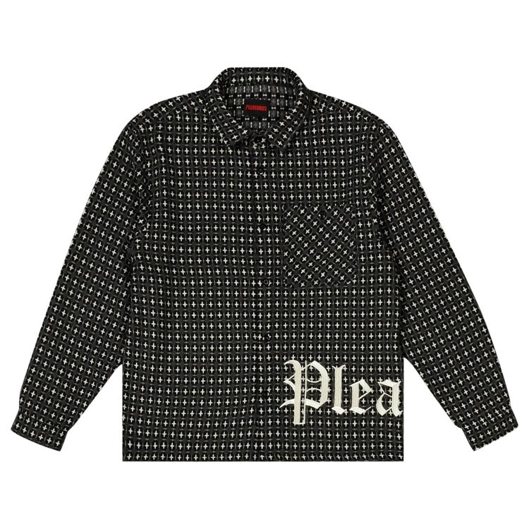 Рубашка Pleasures Cross Work Shirt, серый
Рубашка Pleasures Cross Work Shirt, серый