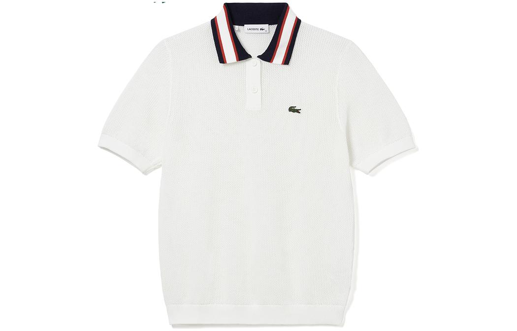 LACOSTE Белая женская поло
LACOSTE Белая женская поло