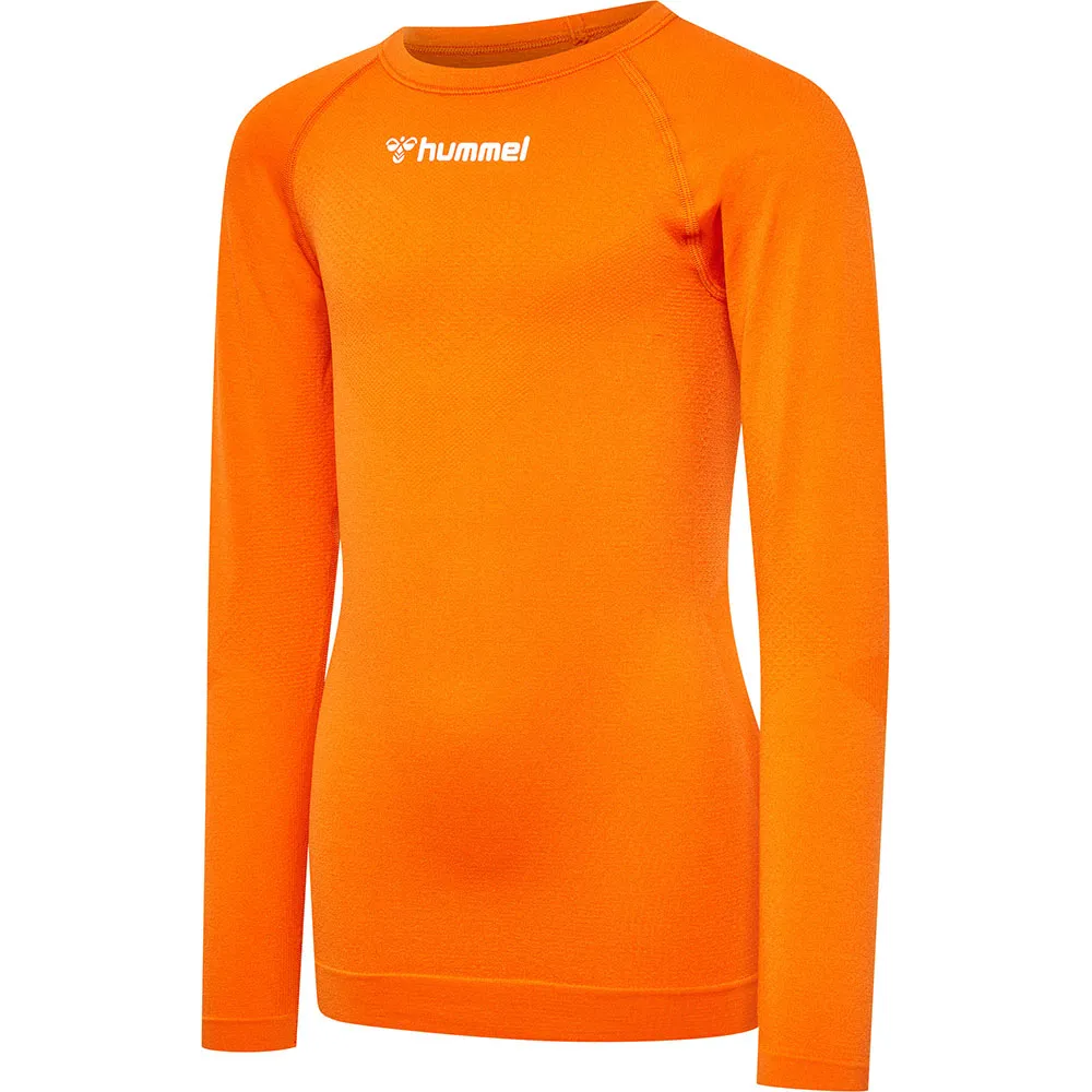 Базовый слой Hummel Comfort 2.0 long sleeve, оранжевый 
Базовый слой Hummel Comfort 2.0 long sleeve, оранжевый