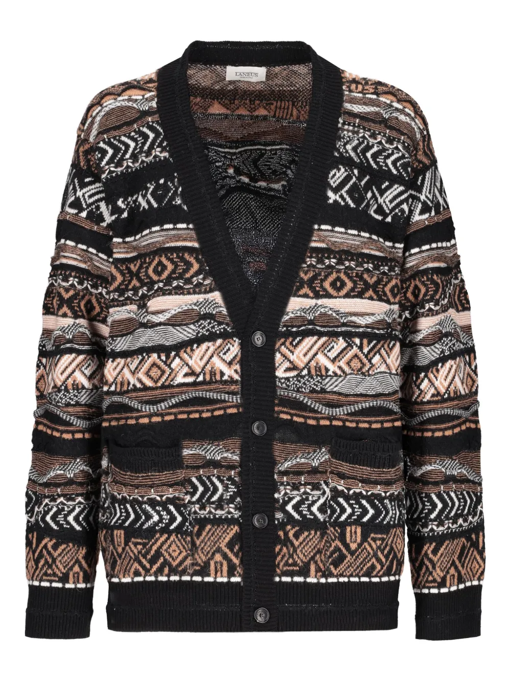 Кардиган с узором Laneus, черный
Кардиган с узором Laneus, черный