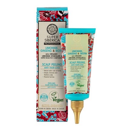 Натуральный пилинг для кожи головы Super Limonnik с женьшенем и биотином, 3,38 жидких унции, Natura Siberica
Натуральный пилинг для кожи головы Super Limonnik с женьшенем и биотином, 3,38 жидких унции, Natura Siberica