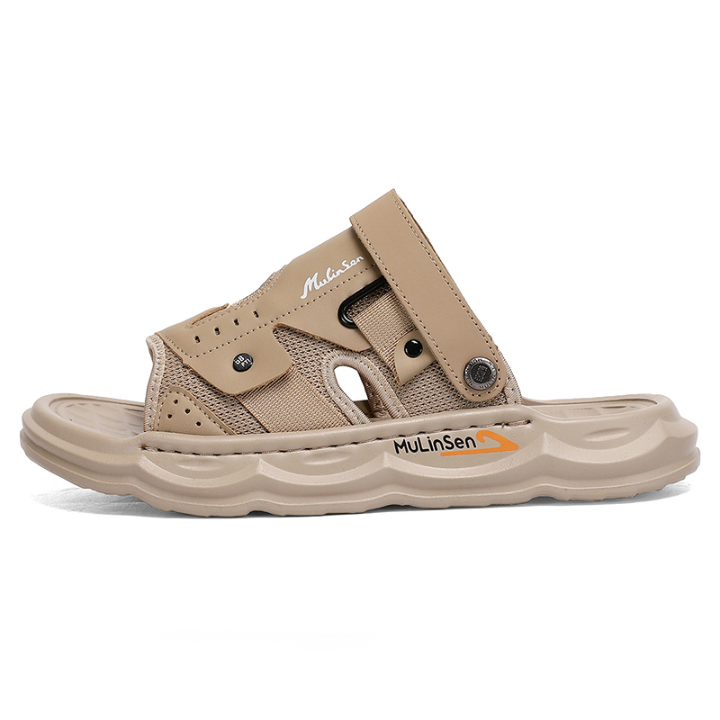 Mulinsen Пляжные сандалии мужские цвета хаки/черный
Mulinsen Пляжные сандалии мужские цвета хаки/черный