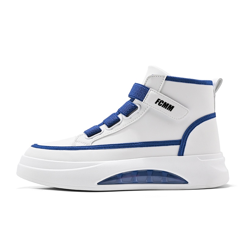 Дышащие детские кроссовки для скейтбординга, увеличивающие рост, для подростков FCMM, белый/синий
Дышащие детские кроссовки для скейтбординга, увеличивающие рост, для подростков FCMM, белый/синий