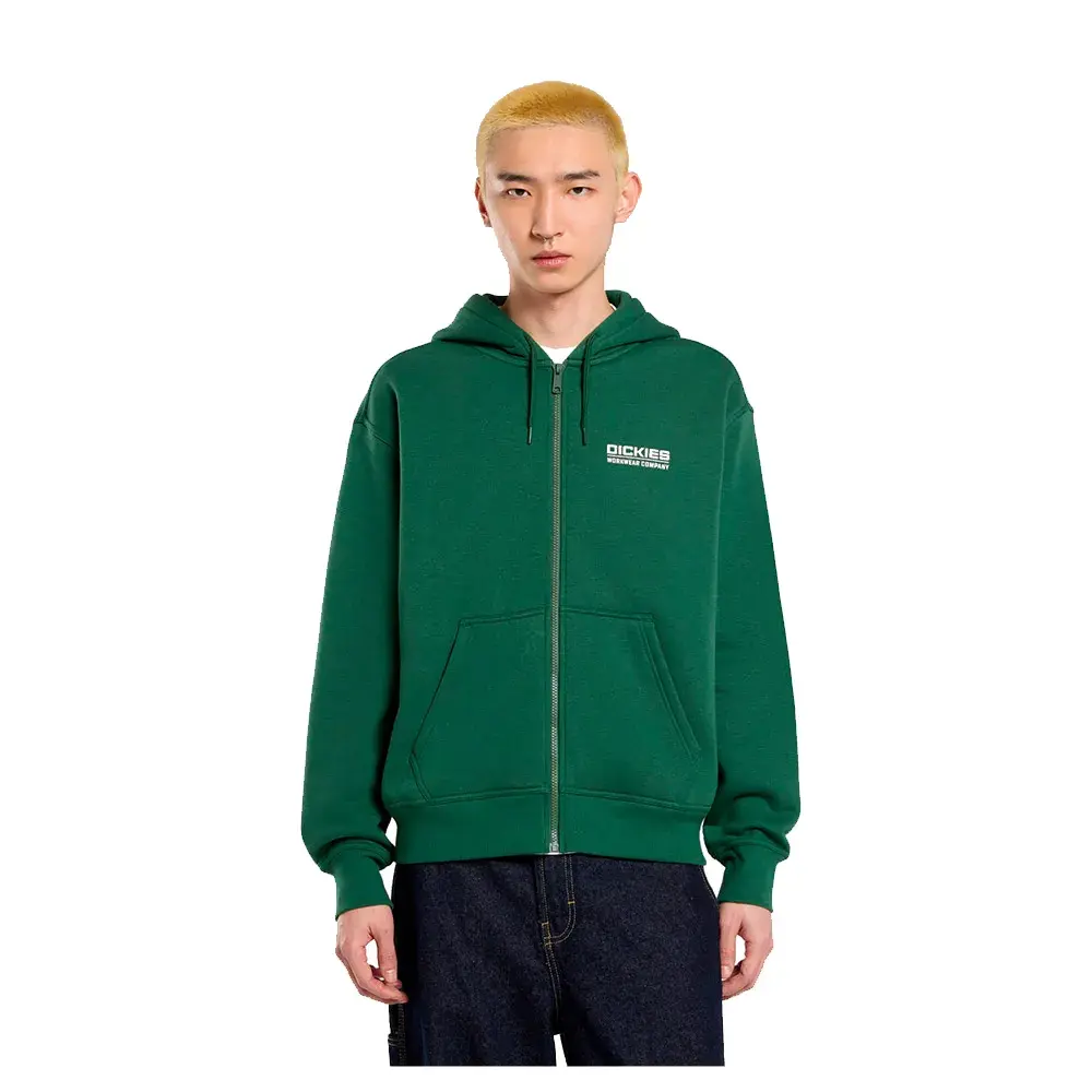 Толстовка Dickies Bolivar full zip, зеленый
Толстовка Dickies Bolivar full zip, зеленый