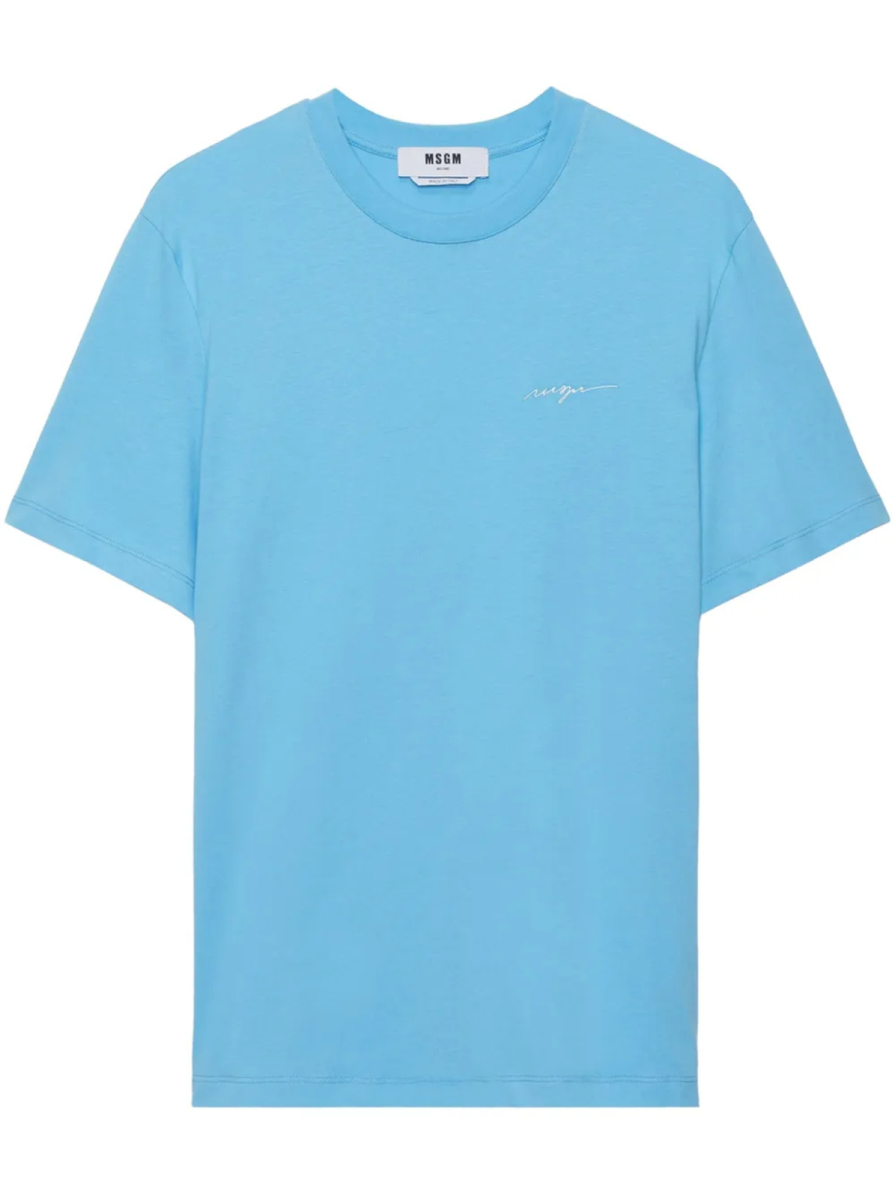 MSGM футболка с вышитым логотипом, синий
MSGM футболка с вышитым логотипом, синий