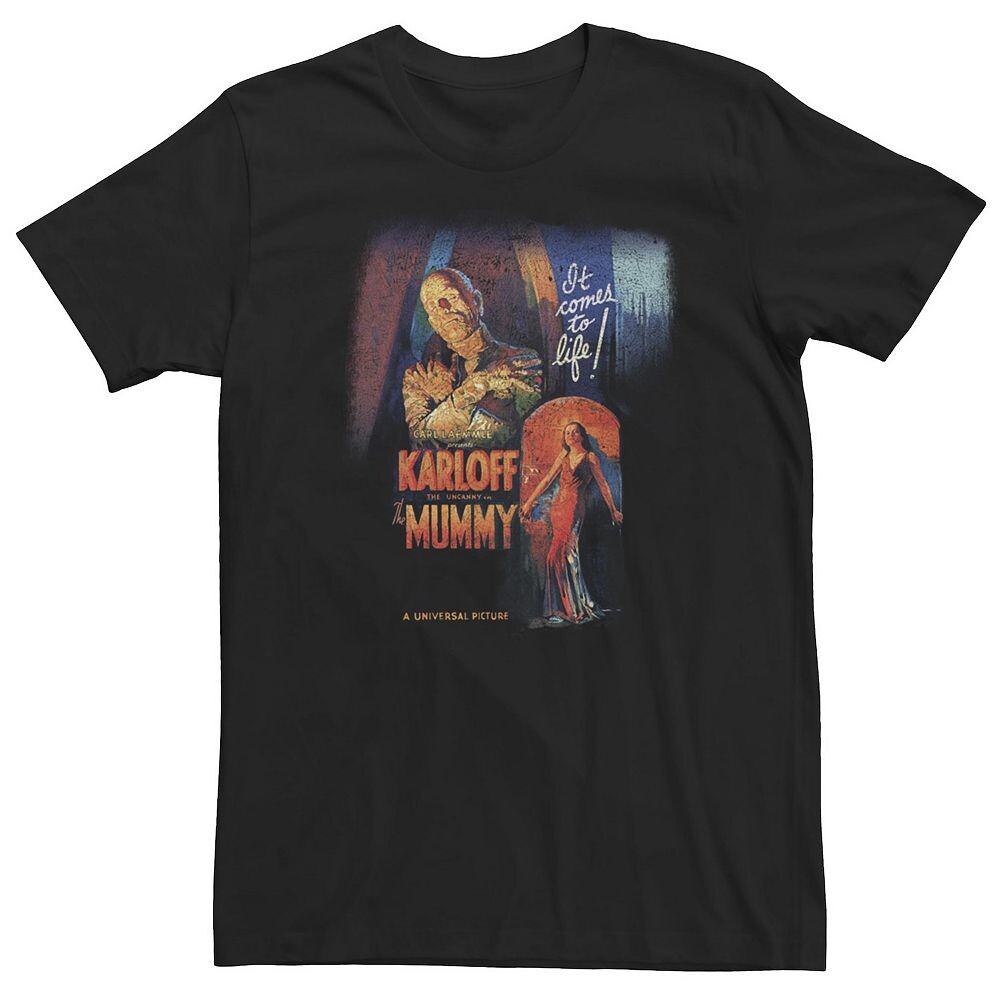 Мужская универсальная футболка с винтажным плакатом Monsters The Mummy It Comes To Life Licensed Character, черный
Мужская универсальная футболка с винтажным плакатом Monsters The Mummy It Comes To Life Licensed Character, черный
