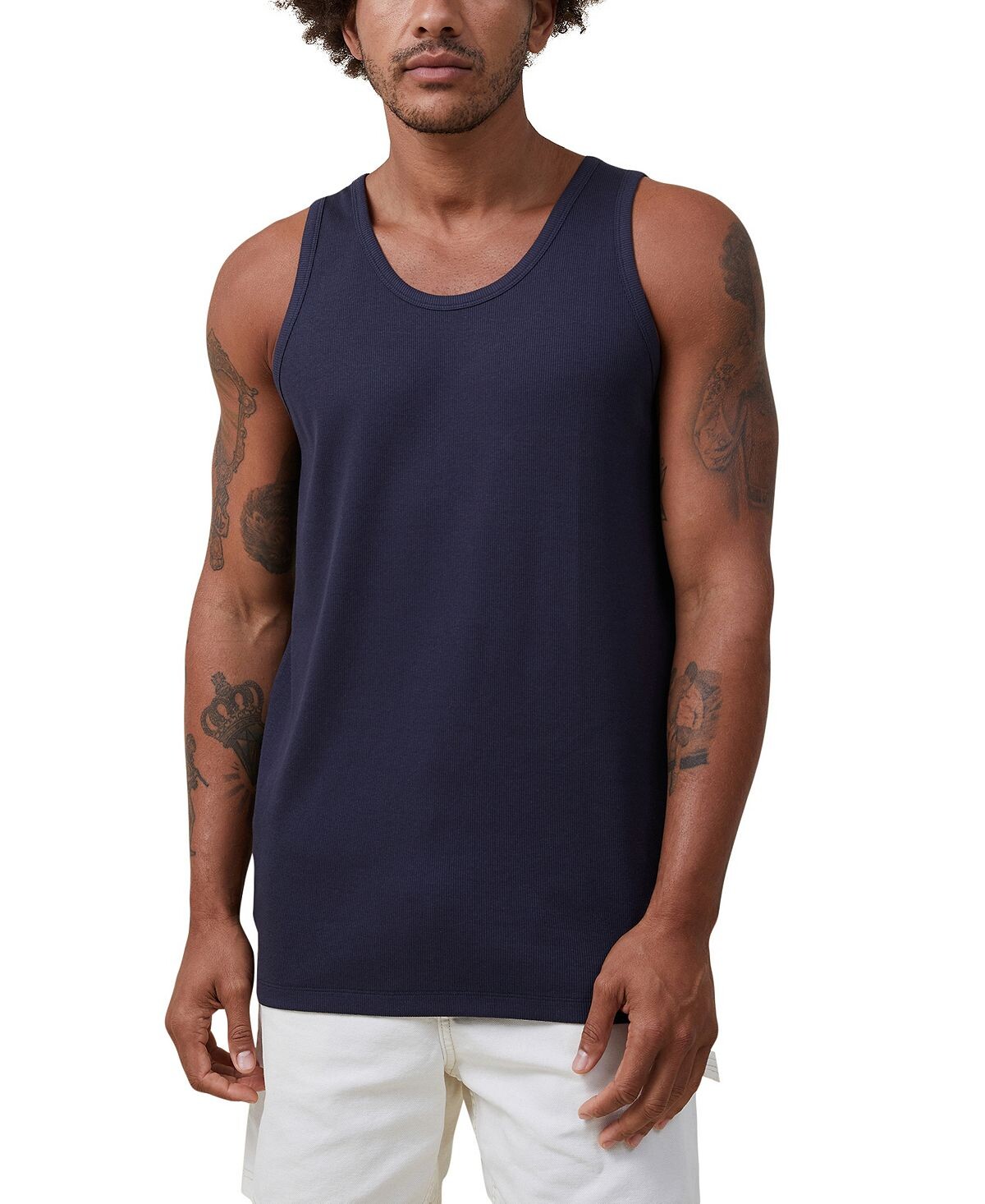 Мужская майка свободного кроя в рубчик COTTON ON
Мужская майка свободного кроя в рубчик COTTON ON