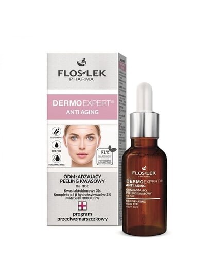 Омолаживающий кислотный пилинг на ночь Anti Aging, 30 мл Floslek, Pharma Dermo Expert, FLOS-LEK
Омолаживающий кислотный пилинг на ночь Anti Aging, 30 мл Floslek, Pharma Dermo Expert, FLOS-LEK