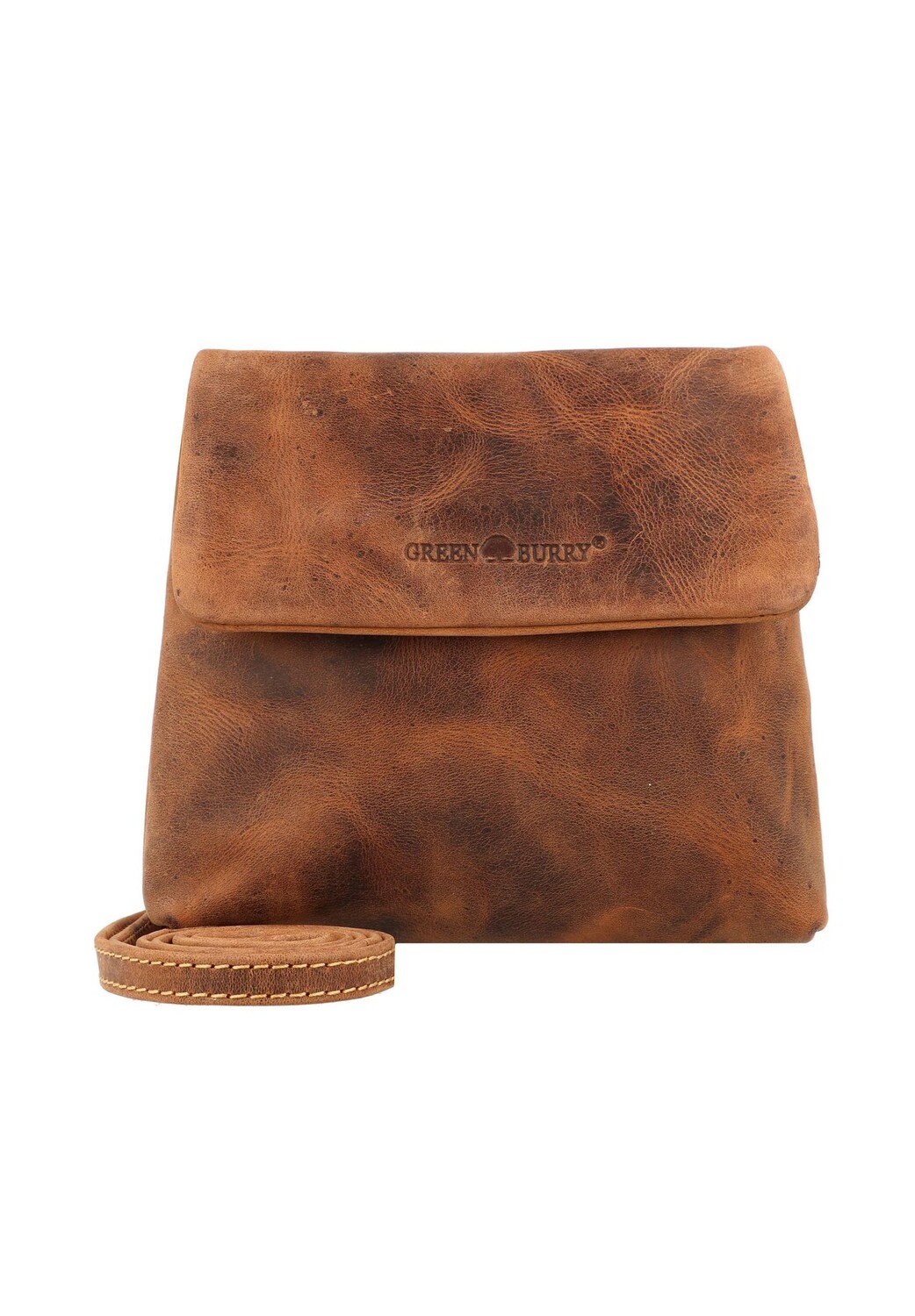 Винтажная кожаная сумка через плечо 25 см Green Burry, коричневый
Винтажная кожаная сумка через плечо 25 см Green Burry, коричневый