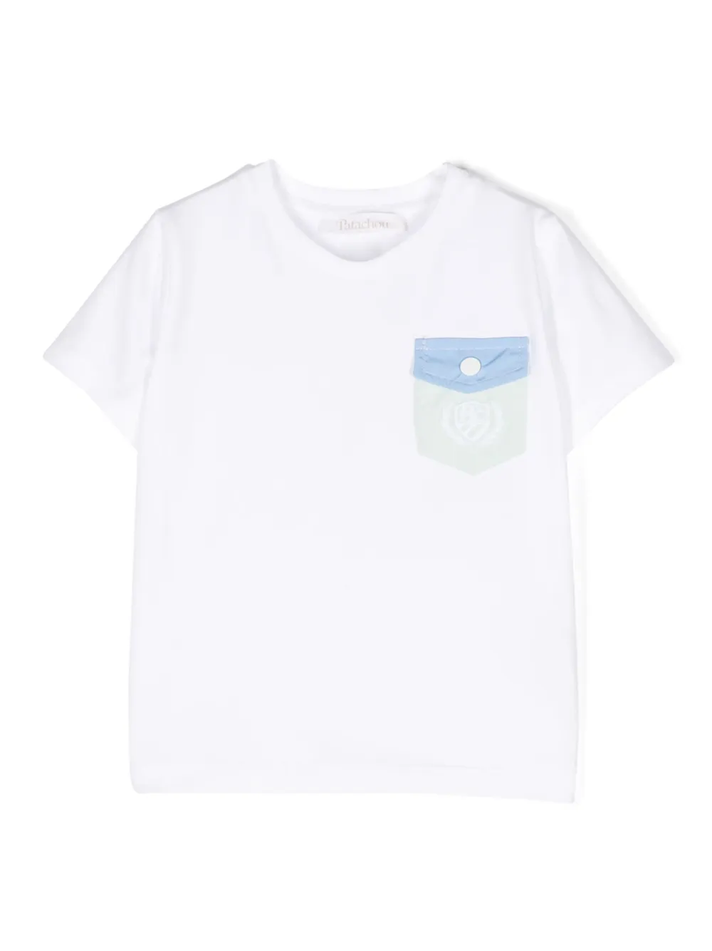 Футболка с вышитым логотипом Patachou, белый
Футболка с вышитым логотипом Patachou, белый