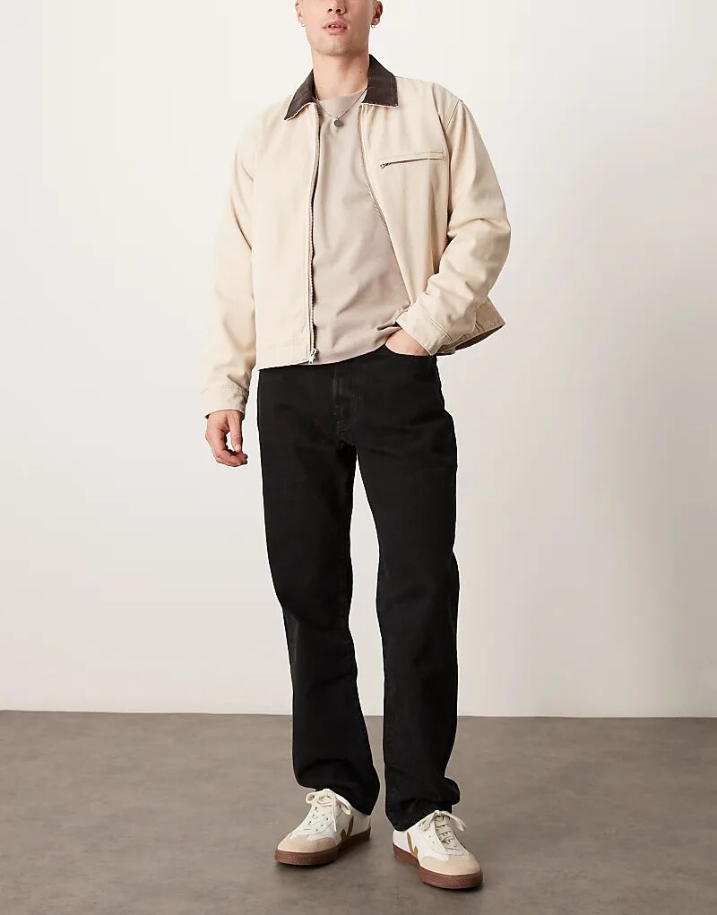 Легкие свободные джинсы черного цвета Abercrombie & Fitch
Легкие свободные джинсы черного цвета Abercrombie & Fitch