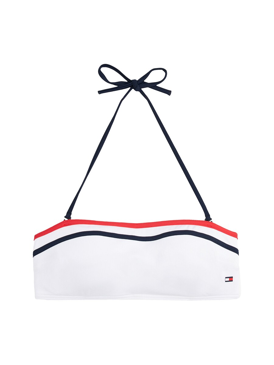 Верх бикини бандо TOMMY HILFIGER, белый
Верх бикини бандо TOMMY HILFIGER, белый