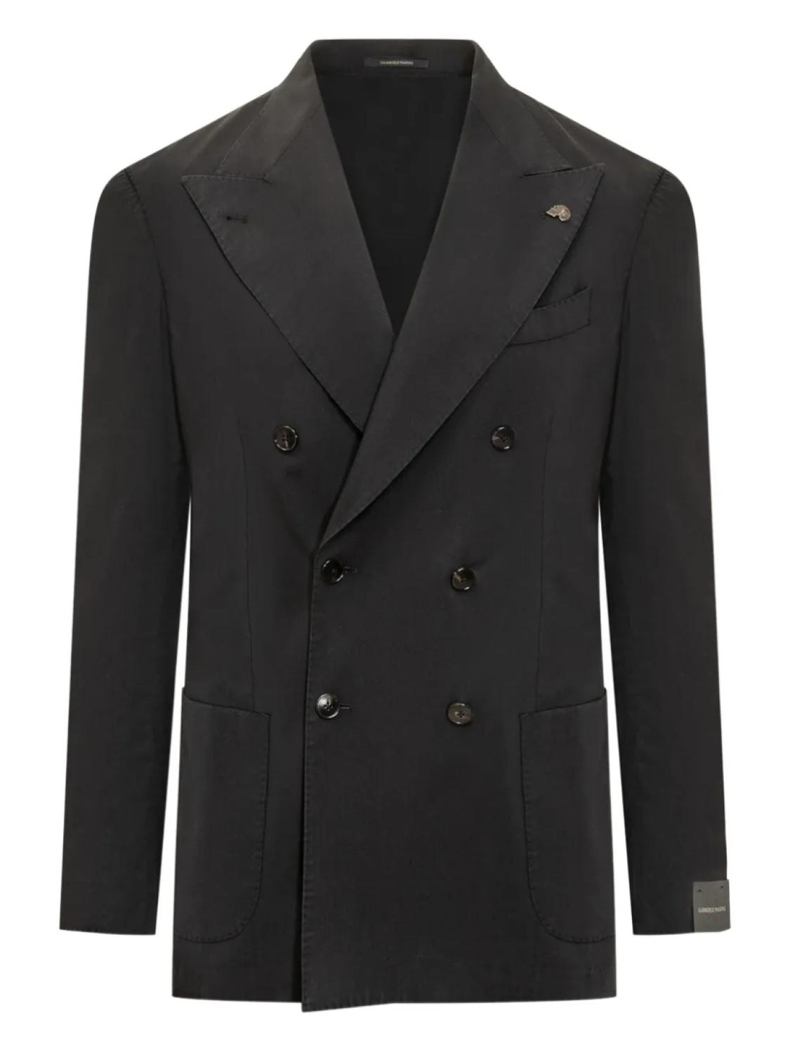 Двубортный пиджак Gabriele Pasini, черный
Двубортный пиджак Gabriele Pasini, черный