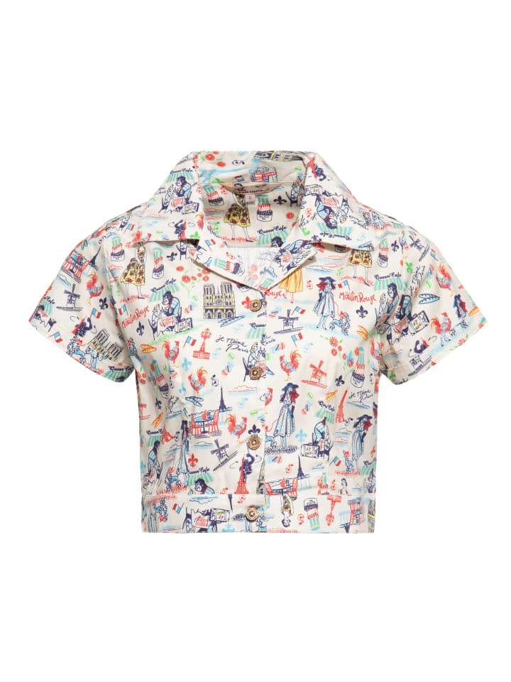 Блуза Queen Kerosin Paris, белый
Блуза Queen Kerosin Paris, белый