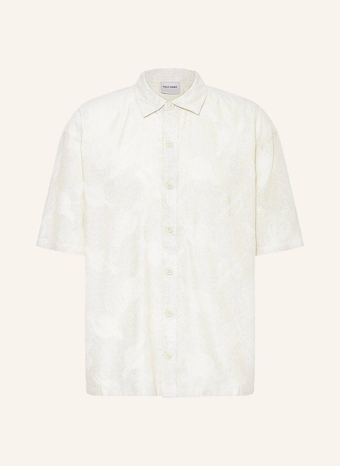 Рубашка с короткими рукавами Salim свободного кроя Daily Paper, экрю
Рубашка с короткими рукавами Salim свободного кроя Daily Paper, экрю